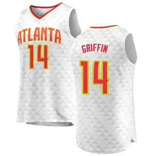 Men's AJ Griffin Atlanta Hawks White Jersey - Association Edition - Fast Break