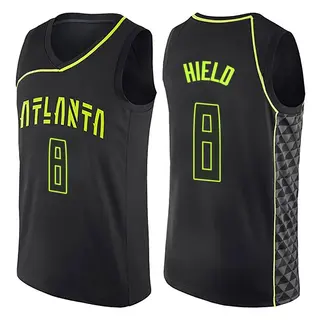 Men's Buddy Hield Atlanta Hawks Black City Edition Jersey - Swingman