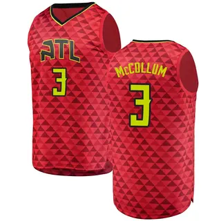 Men's CJ McCollum Atlanta Hawks Red Jersey - Statement Edition - Fast Break