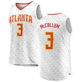 Men's CJ McCollum Atlanta Hawks White Jersey - Association Edition - Fast Break