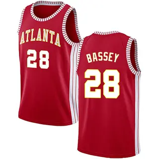 Men's Charles Bassey Atlanta Hawks Red Jersey - Statement Edition - Swingman