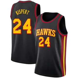 Men's Corey Kispert Atlanta Hawks Black Jersey - Statement Edition - Swingman