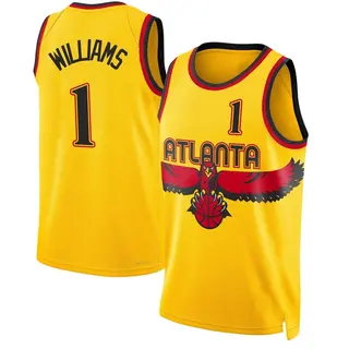 Men's Donovan Williams Atlanta Hawks Yellow 2021/22 City Edition Jersey - Swingman
