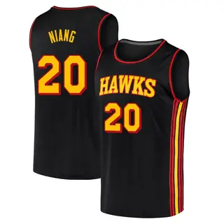Men's Georges Niang Atlanta Hawks Black 2020/21 Jersey - Statement Edition - Fast Break