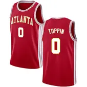Men's Jacob Toppin Atlanta Hawks Red Jersey - Statement Edition - Swingman