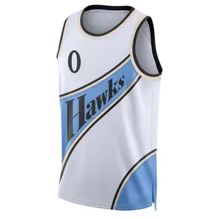 Men's Jacob Toppin Atlanta Hawks White 2024/25 City Edition Jersey - Swingman