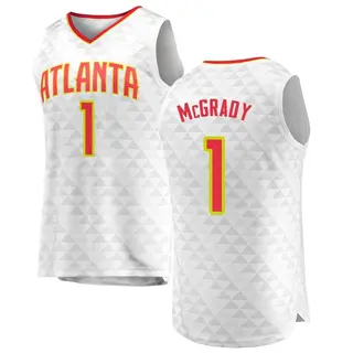Men's Tracy McGrady Atlanta Hawks White Jersey - Association Edition - Fast Break