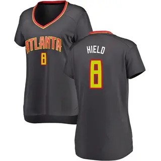 Women's Buddy Hield Atlanta Hawks Black Jersey - Icon Edition - Fast Break