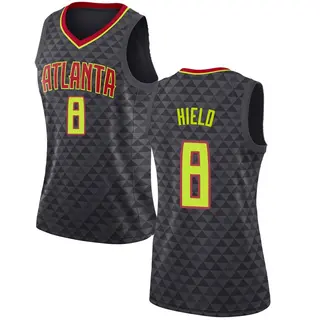 Women's Buddy Hield Atlanta Hawks Black Jersey - Icon Edition - Swingman