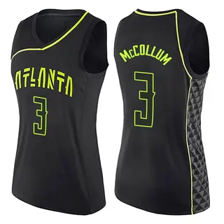 Women's CJ McCollum Atlanta Hawks Black City Edition Jersey - Swingman