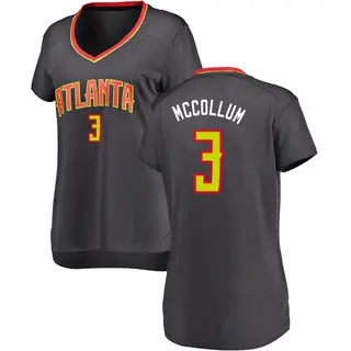 Women's CJ McCollum Atlanta Hawks Black Jersey - Icon Edition - Fast Break