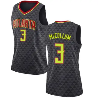 Women's CJ McCollum Atlanta Hawks Black Jersey - Icon Edition - Swingman