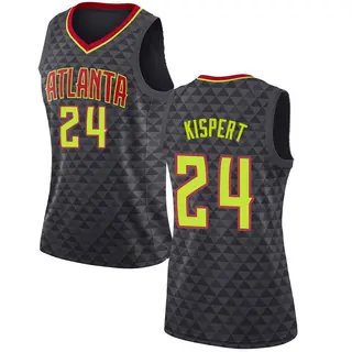 Women's Corey Kispert Atlanta Hawks Black Jersey - Icon Edition - Swingman