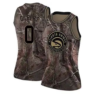 Women's Keshon Gilbert Atlanta Hawks Camo Realtree Collection Jersey - Swingman