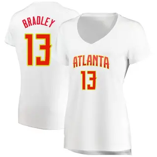 Women's Tony Bradley Atlanta Hawks White Jersey - Association Edition - Fast Break
