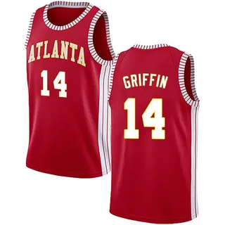 Youth AJ Griffin Atlanta Hawks Red Jersey - Statement Edition - Swingman
