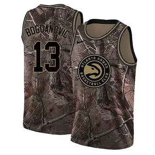 Youth Bogdan Bogdanovic Atlanta Hawks Camo Realtree Collection Jersey - Swingman