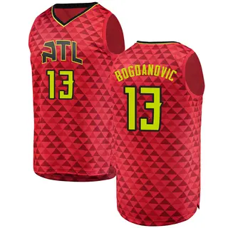 Youth Bogdan Bogdanovic Atlanta Hawks Red Jersey - Statement Edition - Fast Break