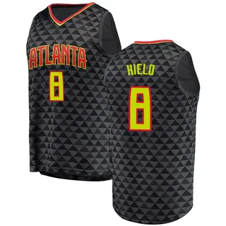 Youth Buddy Hield Atlanta Hawks Black Jersey - Icon Edition - Fast Break