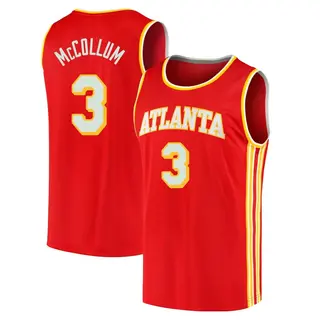 Youth CJ McCollum Atlanta Hawks Red 2020/21 Jersey - Icon Edition - Fast Break