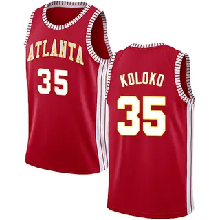 Youth Christian Koloko Atlanta Hawks Red Jersey - Statement Edition - Swingman