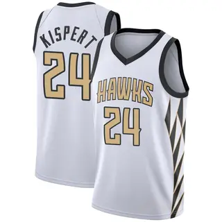 Youth Corey Kispert Atlanta Hawks White 2018/19 Jersey - City Edition - Swingman