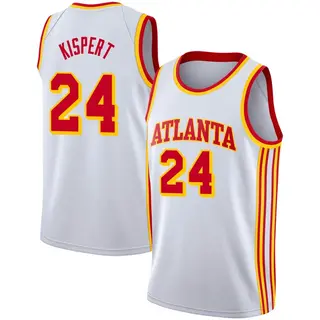 Youth Corey Kispert Atlanta Hawks White 2020/21 Jersey - Association Edition - Swingman