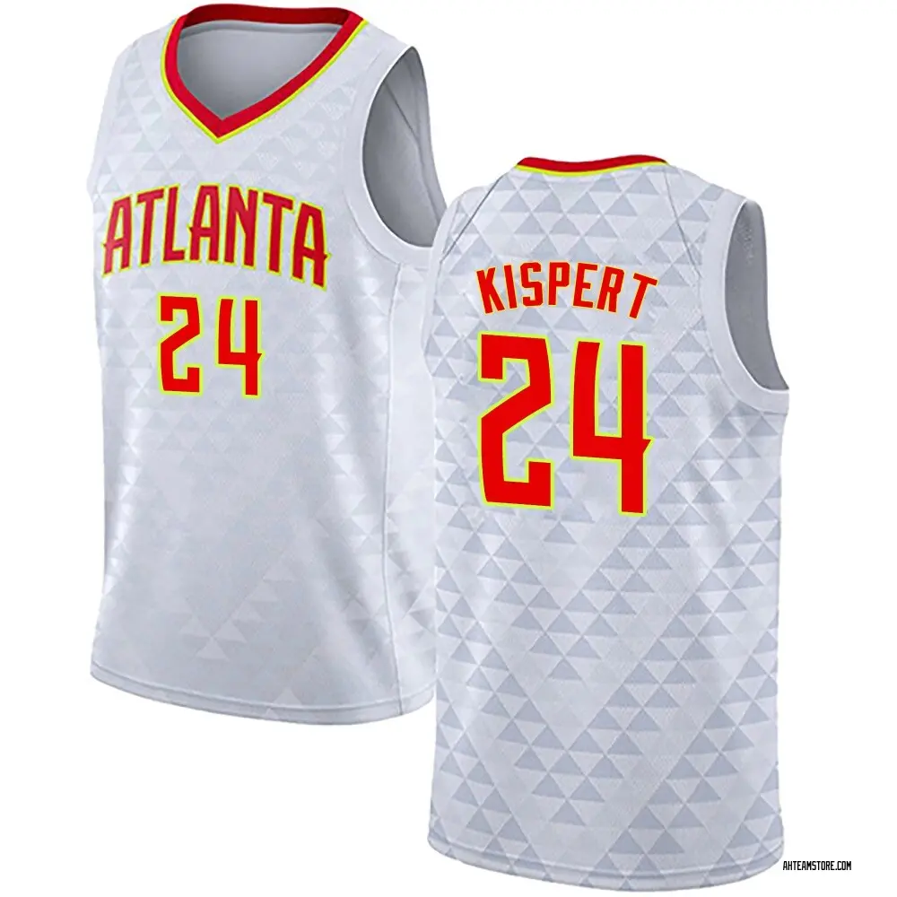 Youth Corey Kispert Atlanta Hawks White Jersey - Association Edition - Swingman