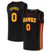 Youth Jonathan Kuminga Atlanta Hawks Black 2020/21 Jersey - Statement Edition - Fast Break