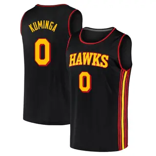 Youth Jonathan Kuminga Atlanta Hawks Black 2020/21 Jersey - Statement Edition - Fast Break