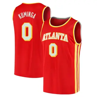 Youth Jonathan Kuminga Atlanta Hawks Red 2020/21 Jersey - Icon Edition - Fast Break