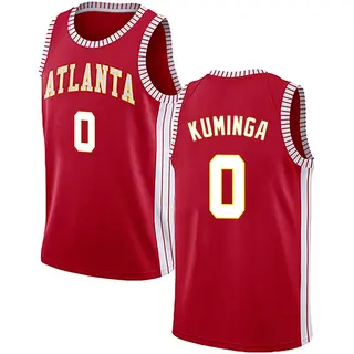 Youth Jonathan Kuminga Atlanta Hawks Red Jersey - Statement Edition - Swingman