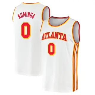Youth Jonathan Kuminga Atlanta Hawks White 2020/21 Jersey - Association Edition - Fast Break