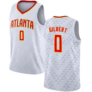 Youth Keshon Gilbert Atlanta Hawks White Jersey - Association Edition - Swingman