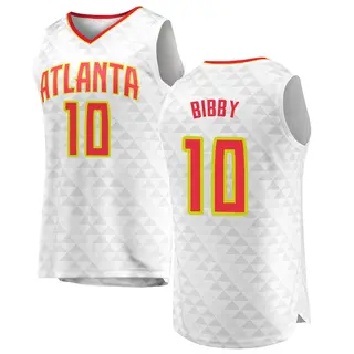 Youth Mike Bibby Atlanta Hawks White Jersey - Association Edition - Fast Break