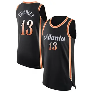 Youth Tony Bradley Atlanta Hawks Black 2022/23 City Edition Jersey - Authentic