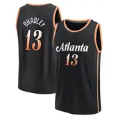 Youth Tony Bradley Atlanta Hawks Black 2022/23 City Edition Jersey - Fast Break