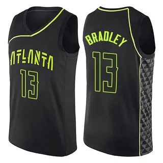 Youth Tony Bradley Atlanta Hawks Black City Edition Jersey - Swingman