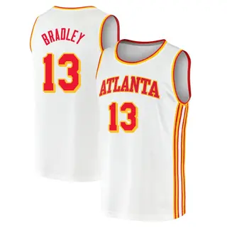 Youth Tony Bradley Atlanta Hawks White 2020/21 Jersey - Association Edition - Fast Break